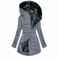 Hot Sale 50% OFF💖Women's Mid-Length Fleece Lined Hooded Coat