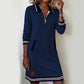 🍂Autumn Hot Sale 60% OFF🔥Women’s Fashion Collared Long-Sleeve Dress
