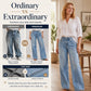 👖 Front Seam Detail, Flattering Wide-Leg Fit | Women's Jeans