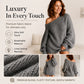 🧶 Off-Shoulder Elegance, Cozy Knit Style | Women's Sweater Dress