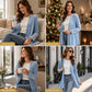 🎀 Women's Velvet Open Front Cardigan✨𝘉𝘶𝘺 𝘢𝘯𝘺 2 𝘢𝘯𝘥 𝘨𝘦𝘵 𝘢𝘯 𝘦𝘹𝘵𝘳𝘢 8% 𝘥𝘪𝘴𝘤𝘰𝘶𝘯𝘵