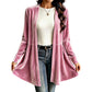 🎀 Women's Velvet Open Front Cardigan✨𝘉𝘶𝘺 𝘢𝘯𝘺 2 𝘢𝘯𝘥 𝘨𝘦𝘵 𝘢𝘯 𝘦𝘹𝘵𝘳𝘢 8% 𝘥𝘪𝘴𝘤𝘰𝘶𝘯𝘵