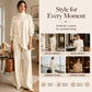 🧶 Cozy Turtleneck, Flattering Wide-Leg Style | Women's 2-Piece Knit Set ✨𝘉𝘶𝘺 𝘢𝘯𝘺 2 𝘢𝘯𝘥 𝘨𝘦𝘵 𝘢𝘯 𝘦𝘹𝘵𝘳𝘢 8% 𝘥𝘪𝘴𝘤𝘰𝘶𝘯𝘵