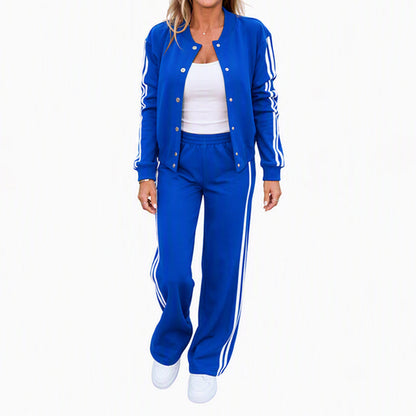 👗✨Women's Stripe Sporty Loungewear Set✨𝘉𝘶𝘺 𝘢𝘯𝘺 2 𝘢𝘯𝘥 𝘨𝘦𝘵 𝘢𝘯 𝘦𝘹𝘵𝘳𝘢 8% 𝘥𝘪𝘴𝘤𝘰𝘶𝘯𝘵