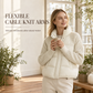 🧶 Knit Sleeves, Puffer Warmth | Women's Cable-Knit Patchwork Jacket ⚡ Free Shipping