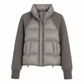 🧶 Knit Sleeves, Puffer Warmth | Women's Cable-Knit Patchwork Jacket ⚡ Free Shipping