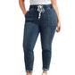 Hot Sale 50% OFF💖Women's Elastic Waist Denim Pants with Pockets
