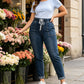 Hot Sale 50% OFF💖Women's Elastic Waist Denim Pants with Pockets