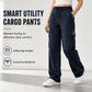 👖 Roomy Pockets, Easy-Moving Fit | Women's Drawstring Cargo Pants