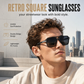 Vintage Retro Square Frame Sunglasses✨𝘉𝘶𝘺 𝘢𝘯𝘺 2 𝘢𝘯𝘥 𝘨𝘦𝘵 𝘢𝘯 𝘦𝘹𝘵𝘳𝘢 8% 𝘥𝘪𝘴𝘤𝘰𝘶𝘯𝘵