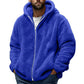 Hot Sale 50% OFF🔥Men's Loose Hooded Plush Jacket