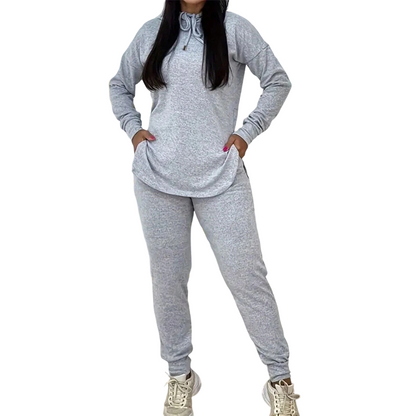 🌺Women's Solid Color 2-Piece Casual Tracksuit Set✨𝘉𝘶𝘺 𝘢𝘯𝘺 2 𝘢𝘯𝘥 𝘨𝘦𝘵 𝘢𝘯 𝘦𝘹𝘵𝘳𝘢 8% 𝘥𝘪𝘴𝘤𝘰𝘶𝘯𝘵