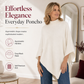 🌸Hot Sale 50% OFF💖Women's Elegant Solid Color Loose Knitted Shawl