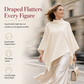 🌸Hot Sale 50% OFF💖Women's Elegant Solid Color Loose Knitted Shawl