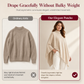 🌸Hot Sale 50% OFF💖Women's Elegant Solid Color Loose Knitted Shawl