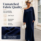 🌸Hot Sale 50% OFF💖Women's Off-Shoulder Long Sleeve Maxi Dress