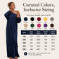 🌸Hot Sale 50% OFF💖Women's Off-Shoulder Long Sleeve Maxi Dress