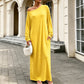 🌸Hot Sale 50% OFF💖Women's Off-Shoulder Long Sleeve Maxi Dress