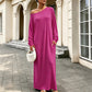 🌸Hot Sale 50% OFF💖Women's Off-Shoulder Long Sleeve Maxi Dress