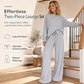 Hot Sale 50% OFF💖Women's Casual Striped Top and Pants Set