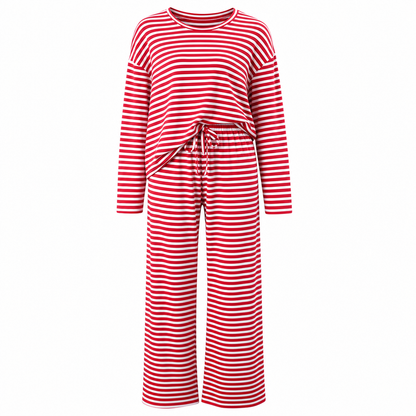 Hot Sale 50% OFF💖Women's Casual Striped Top and Pants Set