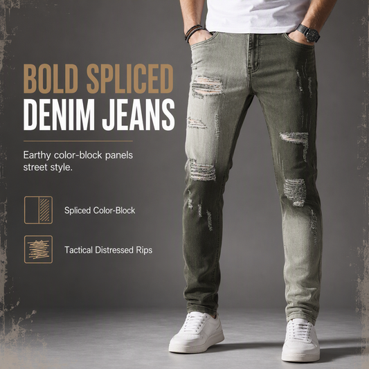 Hot Sale 50% OFF🔥Men's Slim Fit Ripped Jeans
