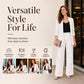 Hot Sale 50% OFF💖Women's Shawl Collar Blazer & Wide-Leg Pants Set