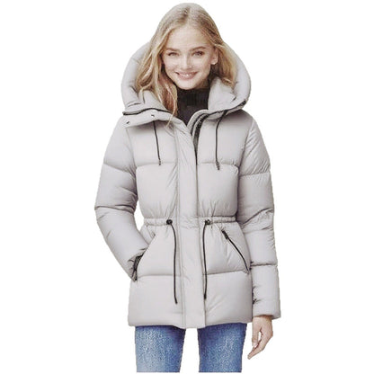 🌸Hot Sale 50% OFF✨  Women's Hooded Mid-Length Puffer Coat
