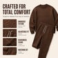 Hot Sale 50% OFF🔥Men's Jacquard Letter Sweatshirt & Drawstring Pants Set