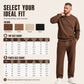 Hot Sale 50% OFF🔥Men's Jacquard Letter Sweatshirt & Drawstring Pants Set