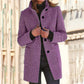 🧥Women's Vintage Stand Collar Woolen Coat