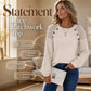 Women's Casual Ribbed Knit Long Sleeve Top✨𝘉𝘶𝘺 𝘢𝘯𝘺 2 𝘢𝘯𝘥 𝘨𝘦𝘵 𝘢𝘯 𝘦𝘹𝘵𝘳𝘢 8% 𝘥𝘪𝘴𝘤𝘰𝘶𝘯𝘵