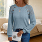 Women's Casual Ribbed Knit Long Sleeve Top✨𝘉𝘶𝘺 𝘢𝘯𝘺 2 𝘢𝘯𝘥 𝘨𝘦𝘵 𝘢𝘯 𝘦𝘹𝘵𝘳𝘢 8% 𝘥𝘪𝘴𝘤𝘰𝘶𝘯𝘵