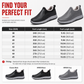 Men's Winter Fleece Lined Waterproof Slip On Shoes Non Slip Soft Sole Warm Casual Cotton Cloth Shoes for Seniors
