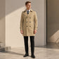Hot Sale 50% OFF🔥Men's Classic Double-Breasted Trench Coat