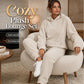 🔥Hot Sale-50% OFF🌸Women’s Plush Hooded Sweatshirt & Pants 2-Piece Set