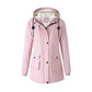🧥 Polished Everyday Coverage | Women’s Hooded Longline Parka Coat