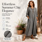 Hot Sale 50% OFF💖Women's Casual Maxi Dress with Pockets