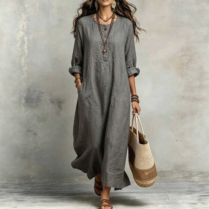 Hot Sale 50% OFF💖Women's Casual Maxi Dress with Pockets
