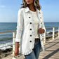 Hot Sale 50% OFF💖Women's Effortless Button Down Denim Shacket