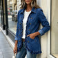 Hot Sale 50% OFF💖Women's Effortless Button Down Denim Shacket