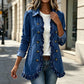 Hot Sale 50% OFF💖Women's Effortless Button Down Denim Shacket