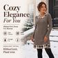 Hot Sale 50% OFF💖Women's Casual Plaid Patchwork Knit Dress