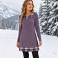 Hot Sale 50% OFF💖Women's Casual Plaid Patchwork Knit Dress