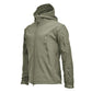 Men's Outdoor Windproof Tactical Hooded Jacket