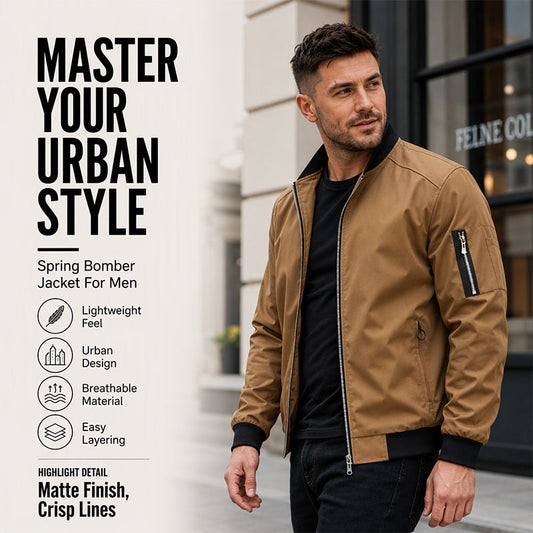 Hot Sale 50% OFF🔥Men's Outdoor Casual Bomber Jacket