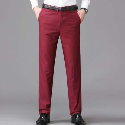 Hot Sale 50% OFF🔥Men's Classic Fit Lightweight Casual Stretch Suit Pants