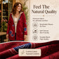 🍂Autumn Hot Sale 59% OFF🔥Women's Vintage Leaf Print Hooded Coat