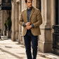 Men's Notch Lapel Slim-Fit Jacket