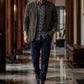 Men's Notch Lapel Slim-Fit Jacket